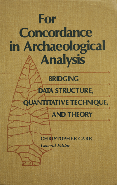 Book Cover: For Concordance in Archaeological Analysis